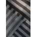 Natural undyed Narrow width striped Welsh blanket. NL88 - 